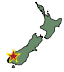 Map showing earthquake location. Map showing earthquake location.