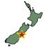 Map showing earthquake location. Map showing earthquake location.