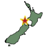Map showing earthquake location. Map showing earthquake location.